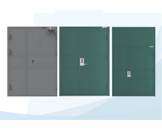 全封閉電控平開通道門